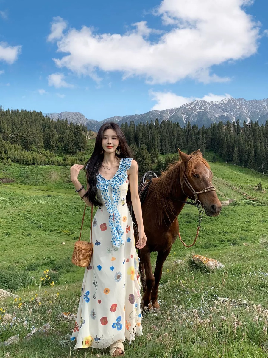 Summer leisurely beach vacation dress?format=webp
