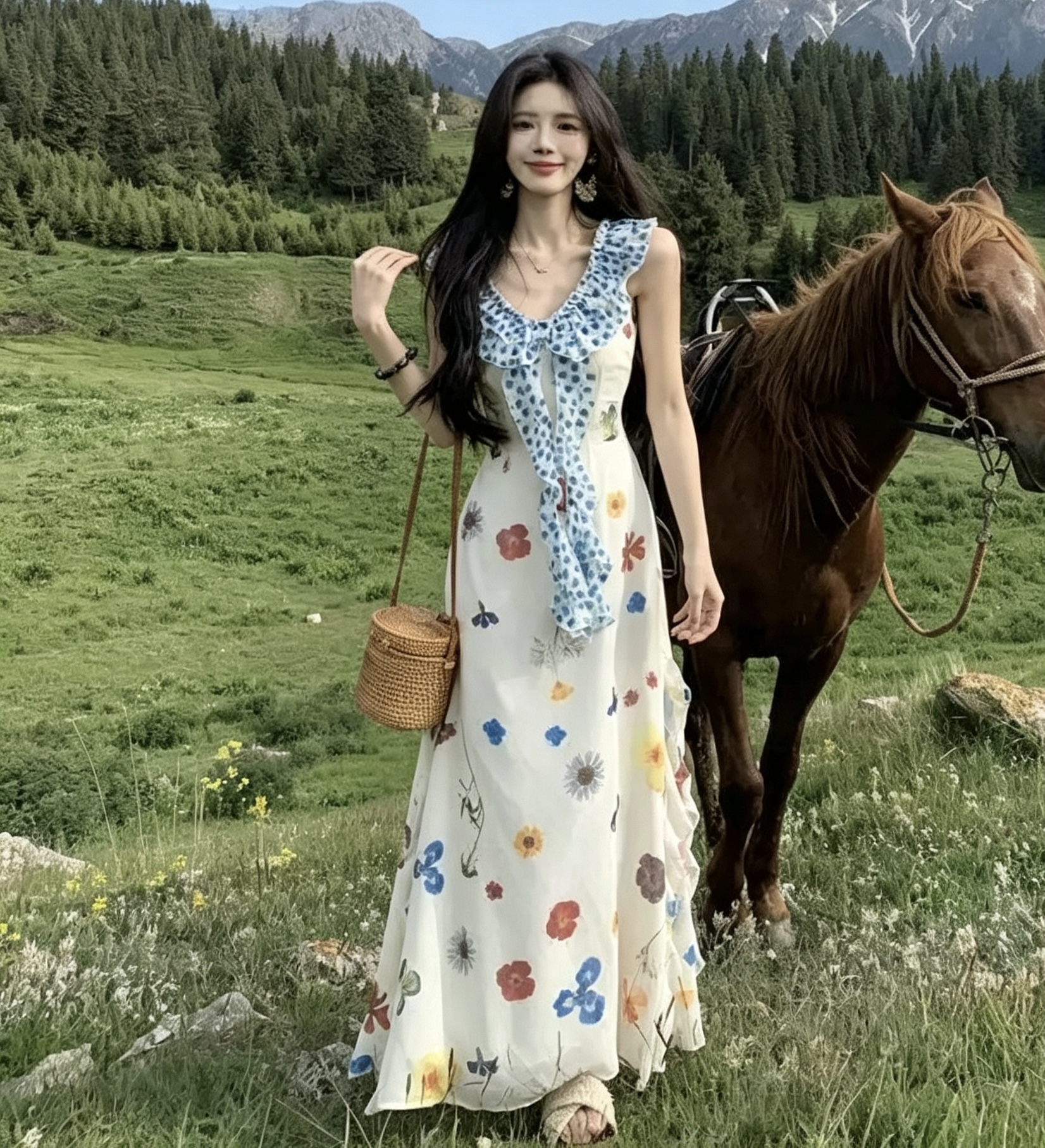 Summer leisurely beach vacation dress?format=webp