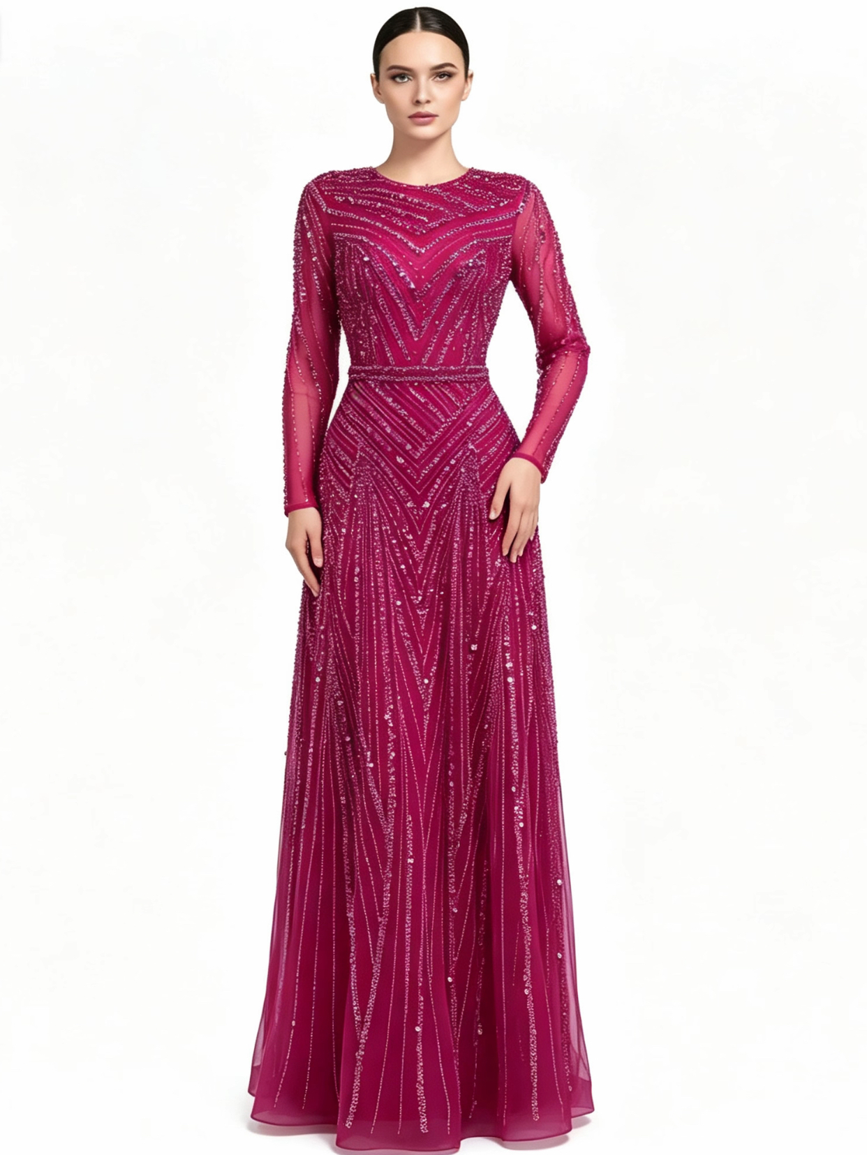 Beaded evening dress skirt?format=webp