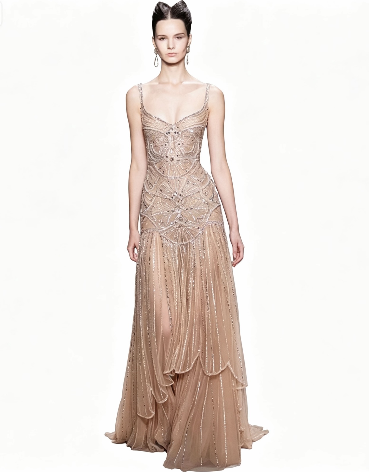 Light luxury beaded evening dress?format=webp