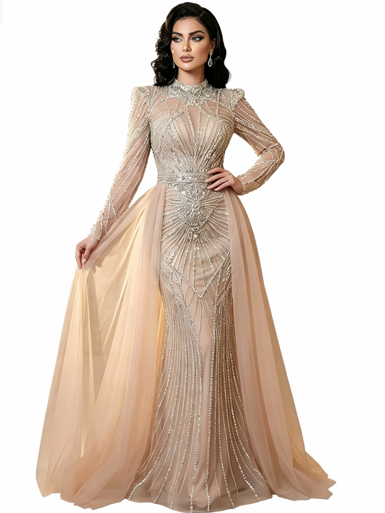 beaded evening dress?format=webp