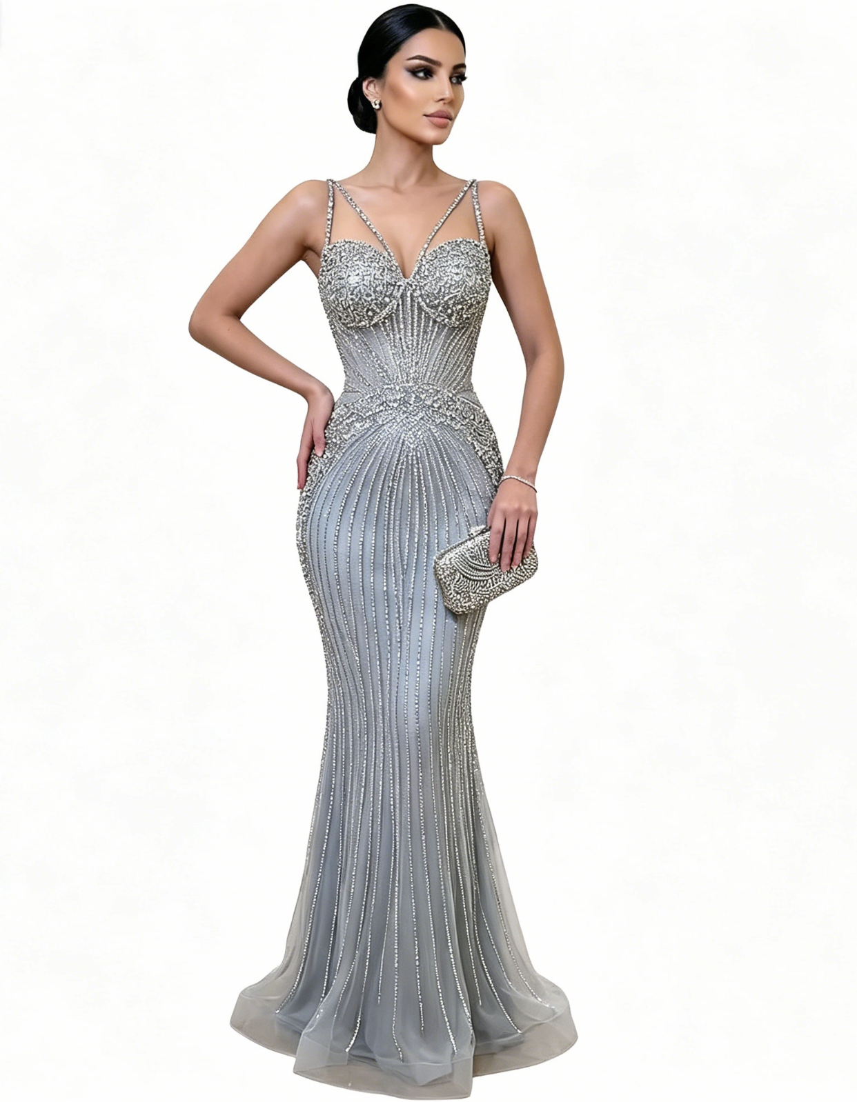 Evening dress with beaded straps?format=webp
